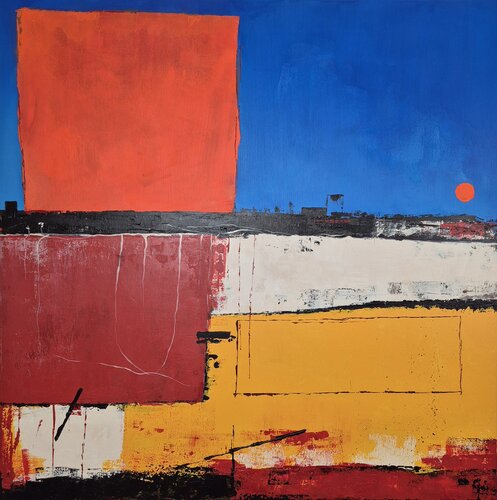 Black Summer van Albert Tison, Schilderij te koop op Singulart