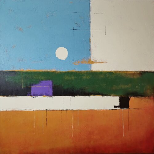 Everything In Its Right Place van Albert Tison, Schilderij te koop op Singulart