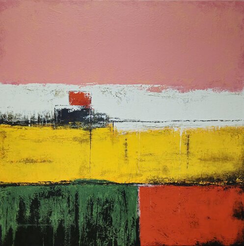 I Was Sleeping When the World Was Ending van Albert Tison, Schilderij te koop op Singulart
