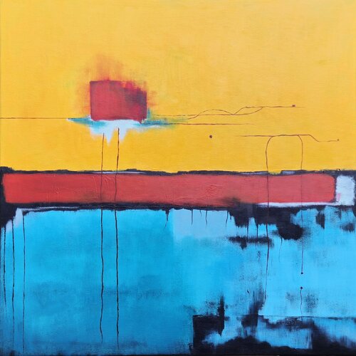 On the Other Side van Albert Tison, Schilderij te koop op Singulart