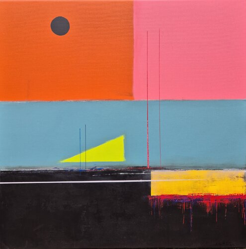 When no one can sleep by Albert Tison, Painting for Sale on Singulart