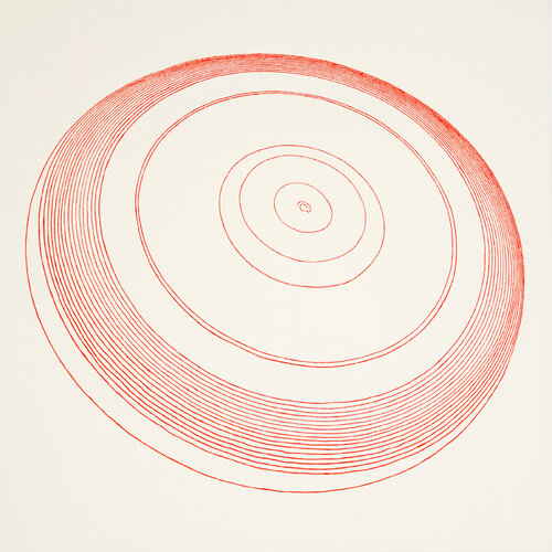 Frisbee par Tobias Gossow, Peinture en vente sur Singulart