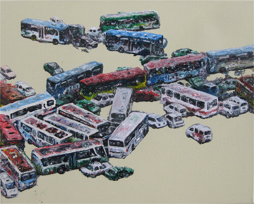 ohne Titel by Tobias Gossow, Painting for Sale on Singulart