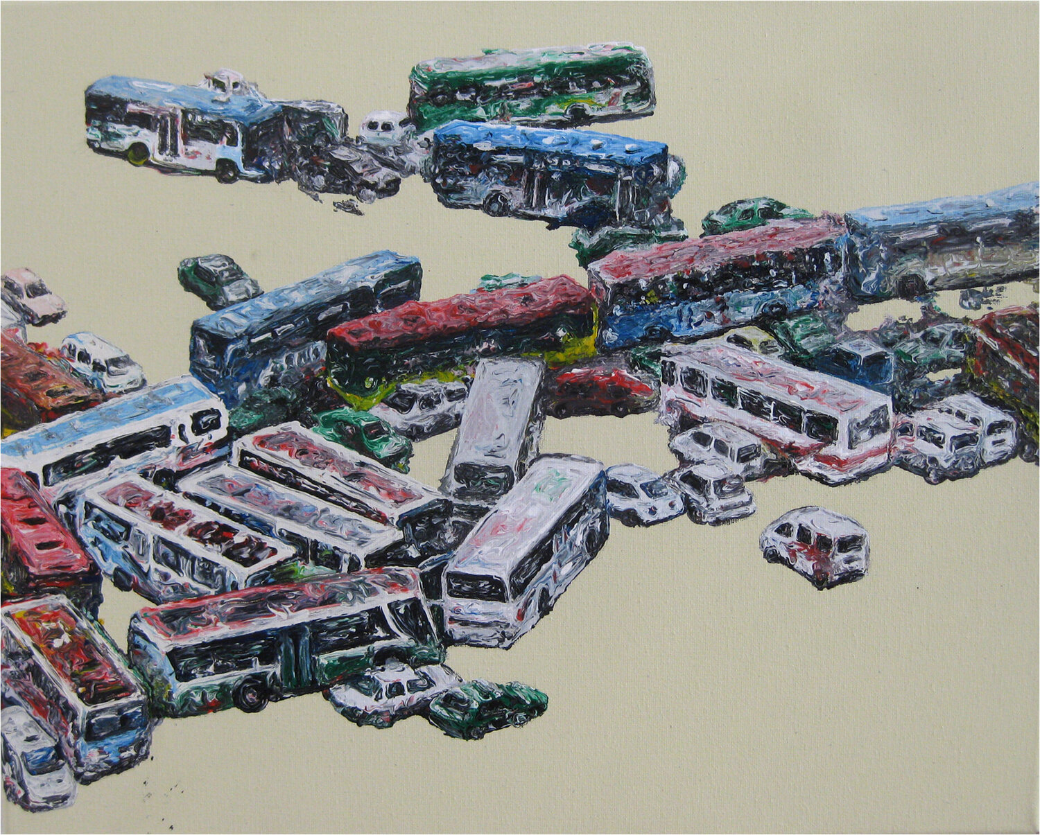 ohne Titel Tobias Gossow Pintura original en venta