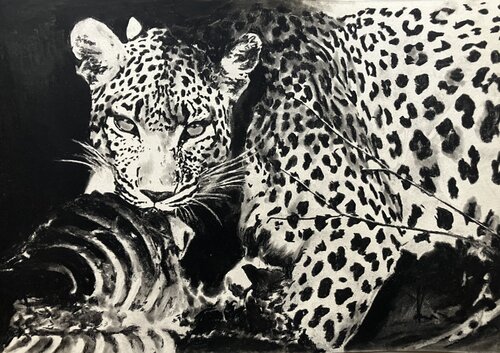 After the hunt von Diana Art, Zeichnungen kaufen auf Singulart