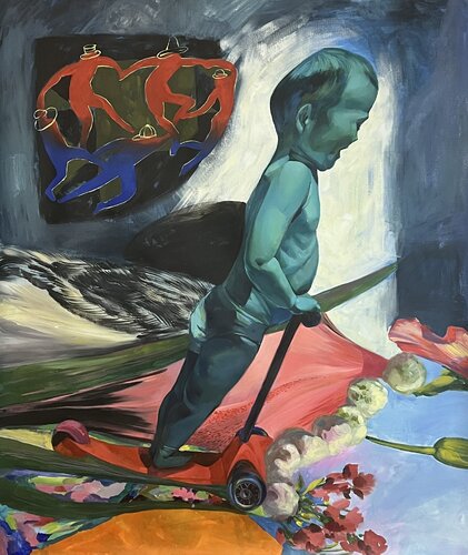 Hit the road di Kateryna Shadrina, Pittura in vendita su Singulart