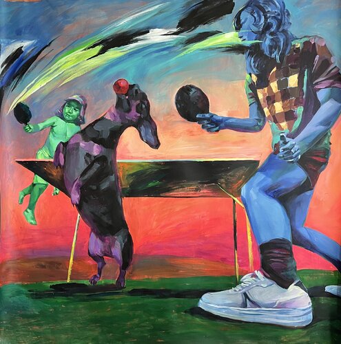 My team von Kateryna Shadrina, Malerei kaufen auf Singulart