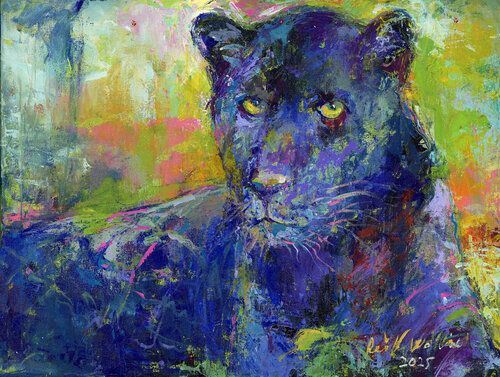 Blue Jaguar von Richard Wallich, Malerei kaufen auf Singulart