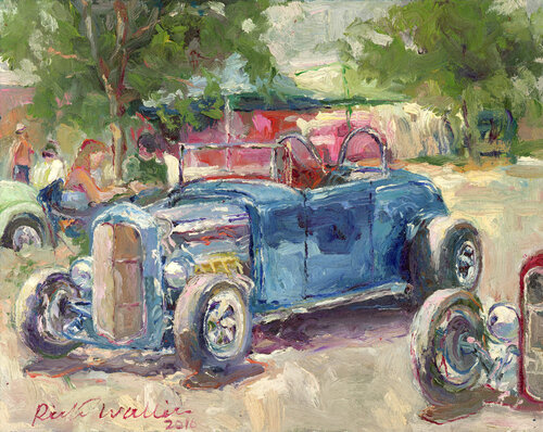 HotrodsUSA de Richard Wallich, Pintura a la venta en Singulart