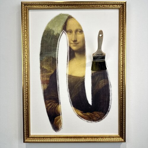 Dèjà-vu della Gioconda di Santicri /, Altri media in vendita su Singulart