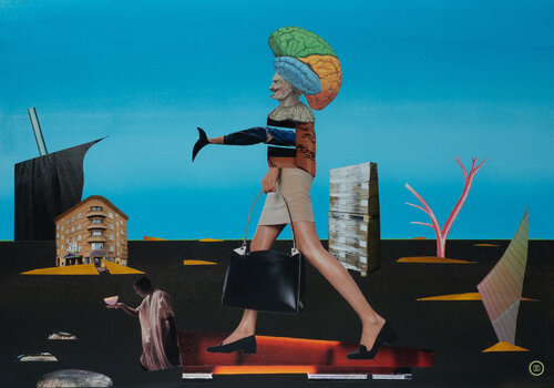 babylon by Dima Dobrovolskij, Work on Paper for Sale on Singulart