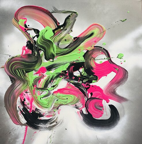 Alien de David Plančík, Pintura a la venta en Singulart