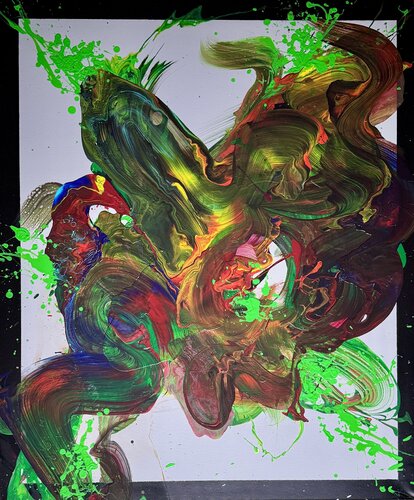 Bloom of Life di David Plančík, Pittura in vendita su Singulart