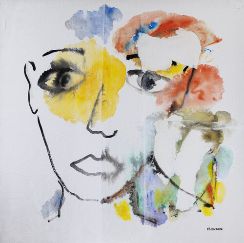 VISAGE-PAYSAGE van Chantal DUFOUR, Andere media te koop op Singulart