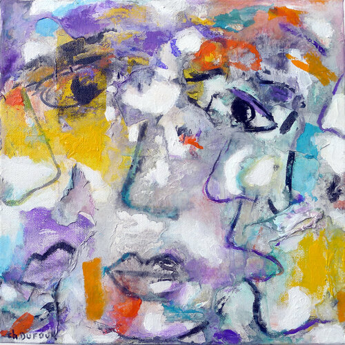 SOUTIEN by Chantal DUFOUR, Painting for Sale on Singulart