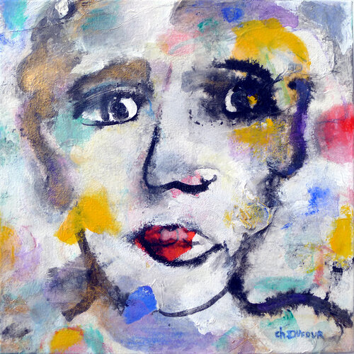 PAILLETTES by Chantal DUFOUR, Painting for Sale on Singulart