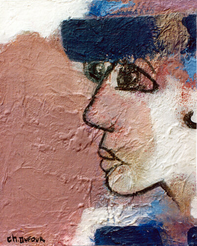 LA TOCQUE par Chantal DUFOUR, Peinture en vente sur Singulart