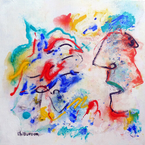 ENVOL POETIQUE by Chantal DUFOUR, Painting for Sale on Singulart