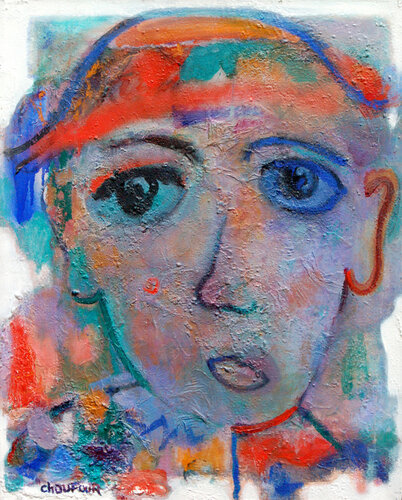 LE FILS D'ARLEQUIN by Chantal DUFOUR, Painting for Sale on Singulart