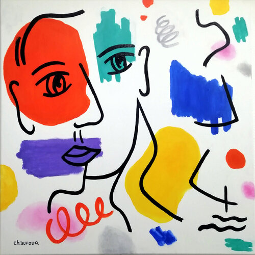 EVASION by Chantal DUFOUR, Painting for Sale on Singulart