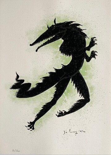 Dragon by Frédéric Delanglade, Print for Sale on Singulart