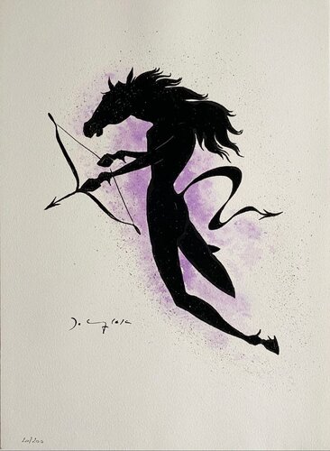 Sagittaire (Sagittarius) by Frédéric Delanglade, Print for Sale on Singulart