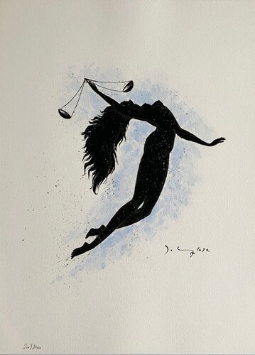 Balance (Libra) by Frédéric Delanglade, Print for Sale on Singulart