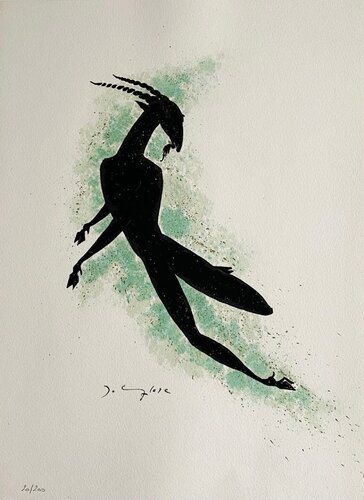 Capricorne (Capricorn) by Frédéric Delanglade, Print for Sale on Singulart