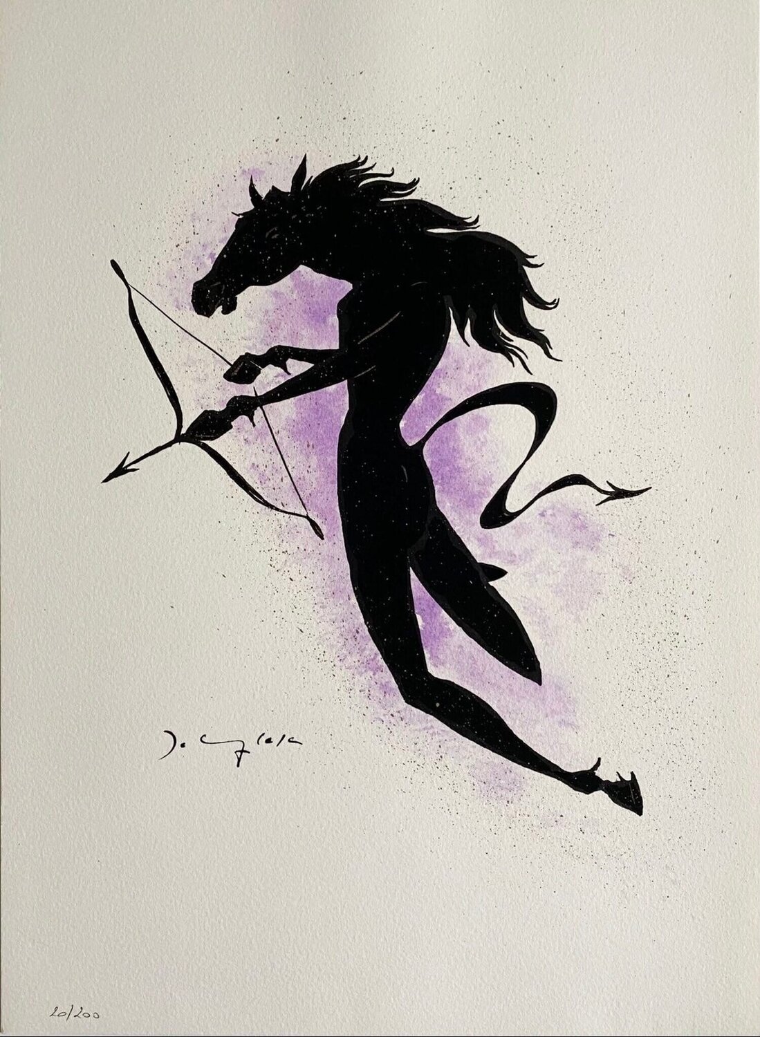 Sagittaire (Sagittarius) Frédéric Delanglade Druck zu verkaufen