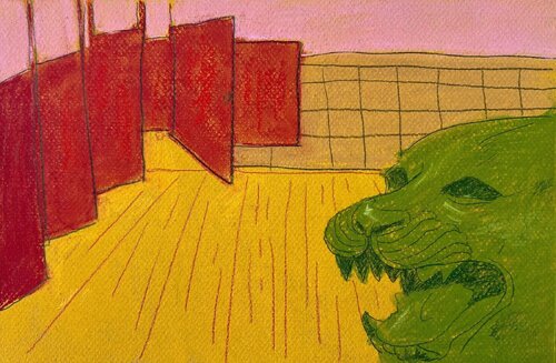 Meditation Process di Yiming Tang, Opera su carta in vendita su Singulart