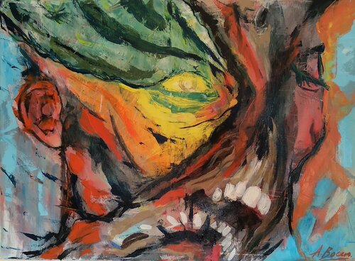099_CB_Nuclear van Antonio Bocero Sanchez, Schilderij te koop op Singulart