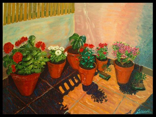 099_CB_Abril. van Antonio Bocero Sanchez, Schilderij te koop op Singulart