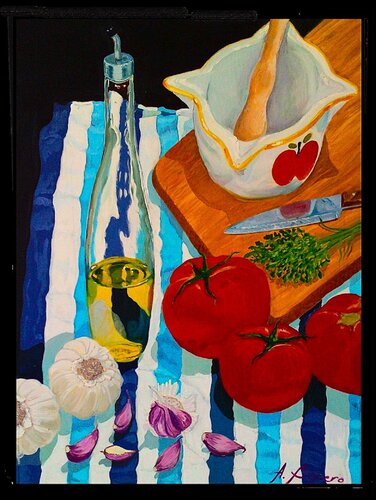 099_CC_Begin von Antonio Bocero Sanchez, Malerei kaufen auf Singulart