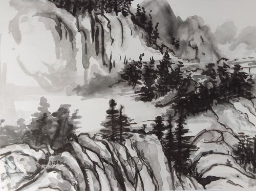 099Cv_CincoAnillos van Antonio Bocero Sanchez, Werk op papier te koop op Singulart