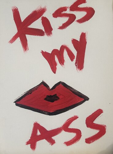 Kisses van Chiara Bernini, Schilderij te koop op Singulart