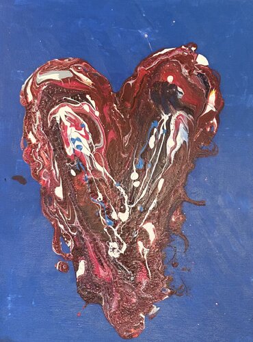 Liquid Heart di Chiara Bernini, Pittura in vendita su Singulart