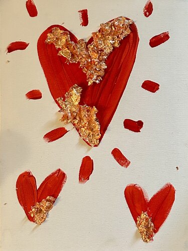 Hearts by Chiara Bernini, 회화 for Sale on Singulart