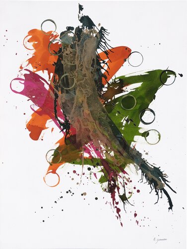 Les silences créent le ryhtme de Esther GARNEAU, Pintura a la venta en Singulart