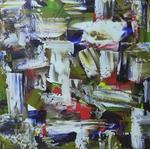 Être cartésien c'est être expert en carte de Esther GARNEAU, Pintura a la venta en Singulart