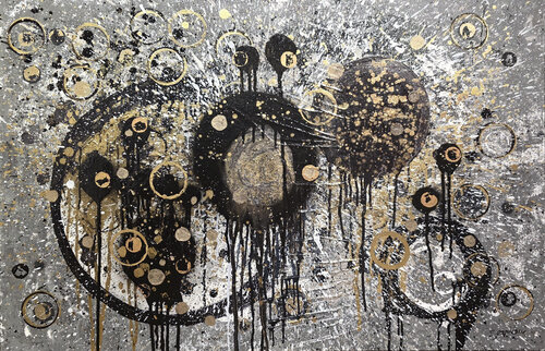 La folie c'est génial! di Esther GARNEAU, Pittura in vendita su Singulart