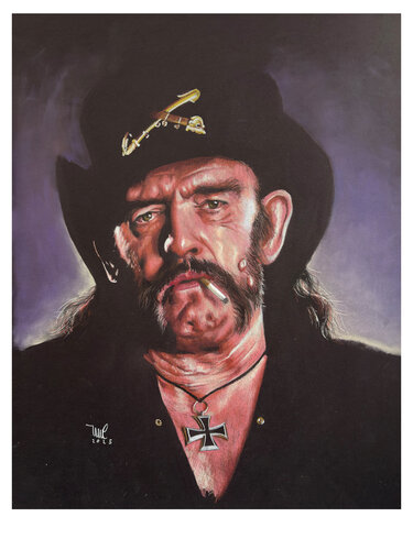 Lemmy - Fine Art Print by Uwe Reber, Work on Paper for Sale on Singulart