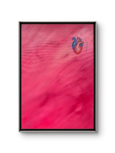 Protect your Heart von Uwe Reber, Malerei kaufen auf Singulart