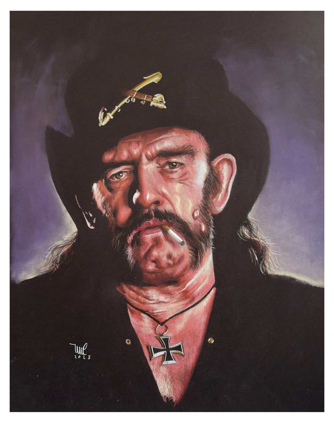 Lemmy - Fine Art Print Uwe Reber