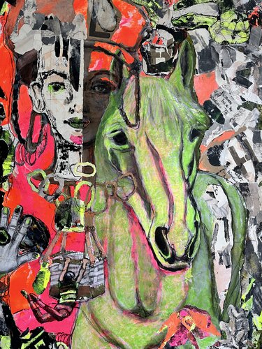 Himmelsfahrt von Karolin Schumann, Malerei kaufen auf Singulart