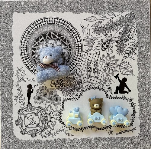 Le voyage imaginaire von Nathalie Cublier, Zeichnungen kaufen auf Singulart