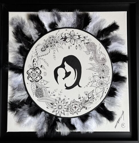 Amour inconditionnel de Nathalie Cublier, Dibujo a la venta en Singulart
