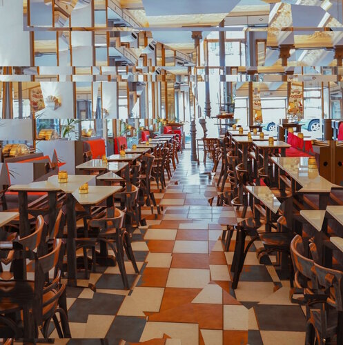 Café Barbieri - Madrid by DURIK - Claudio Del Pup, Digital for Sale on Singulart