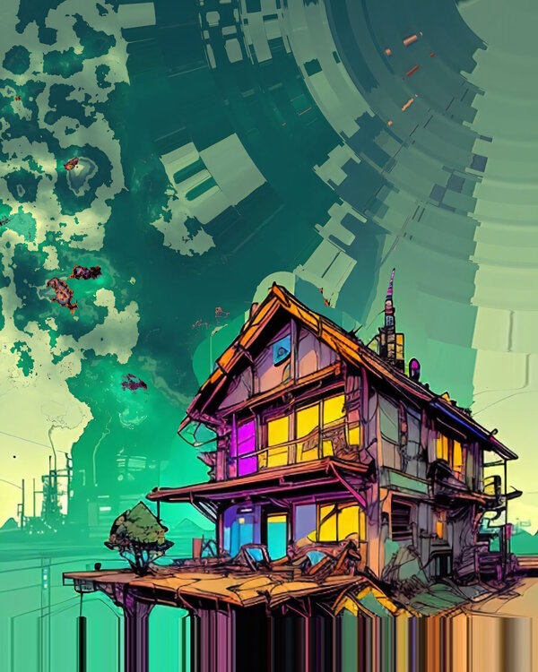 Ciudad Distópica 01 DURIK - Claudio Del Pup