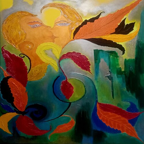 Effusion di Rose TARADE, Pittura in vendita su Singulart