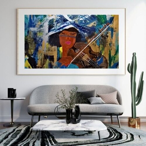 La Violoniste von Rose TARADE, Malerei kaufen auf Singulart